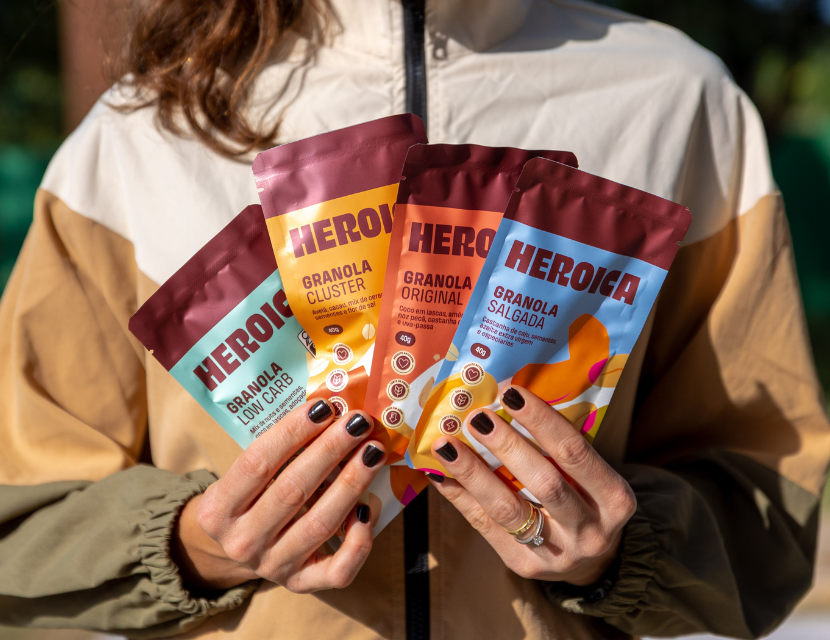 Combo Heroiquinhas – 20 Granolas 40g