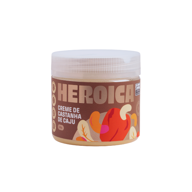 Creme de Castanha de Caju Heroica cremoso