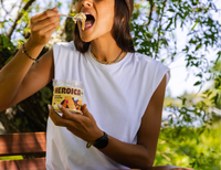 Pasta de Amendoim com Leite em Pó e Chocolate Branco