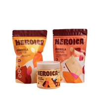 Combo Queridinhos - Granola Original 300g, Granola Cluster de Avelã 300g e Pasta de Chocolate Branco 400g