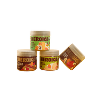 Combo Moinho de Pedra - 4 Cremes de Nuts 300g. Sabor Noz Pecã, Castanha de Caju, Salgado de Sementes e Gergelim