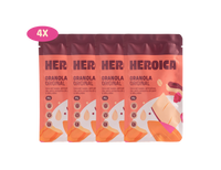 Combo Heroiquinhas – 4 Granolas 40g