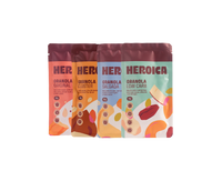 Combo Heroiquinhas – 4 Granolas 40g
